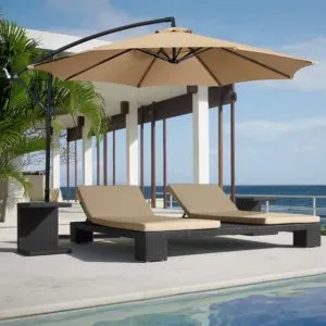 BestChoiceProducts Cantilever Umbrella