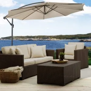A Properly Weighted Cantilever Umbrella (we hope!)