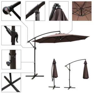 Best Cantilever Umbrella 7 Best Offset Umbrella Reviews Outsidemodern