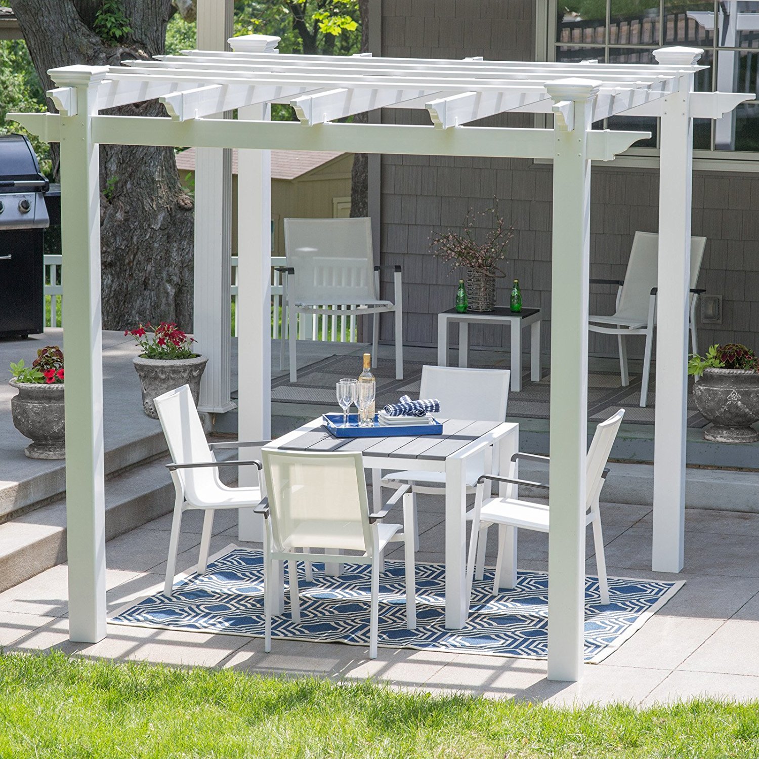 Vinyl Pergola Kits. Reviews and Buyer's Guide OutsideModern