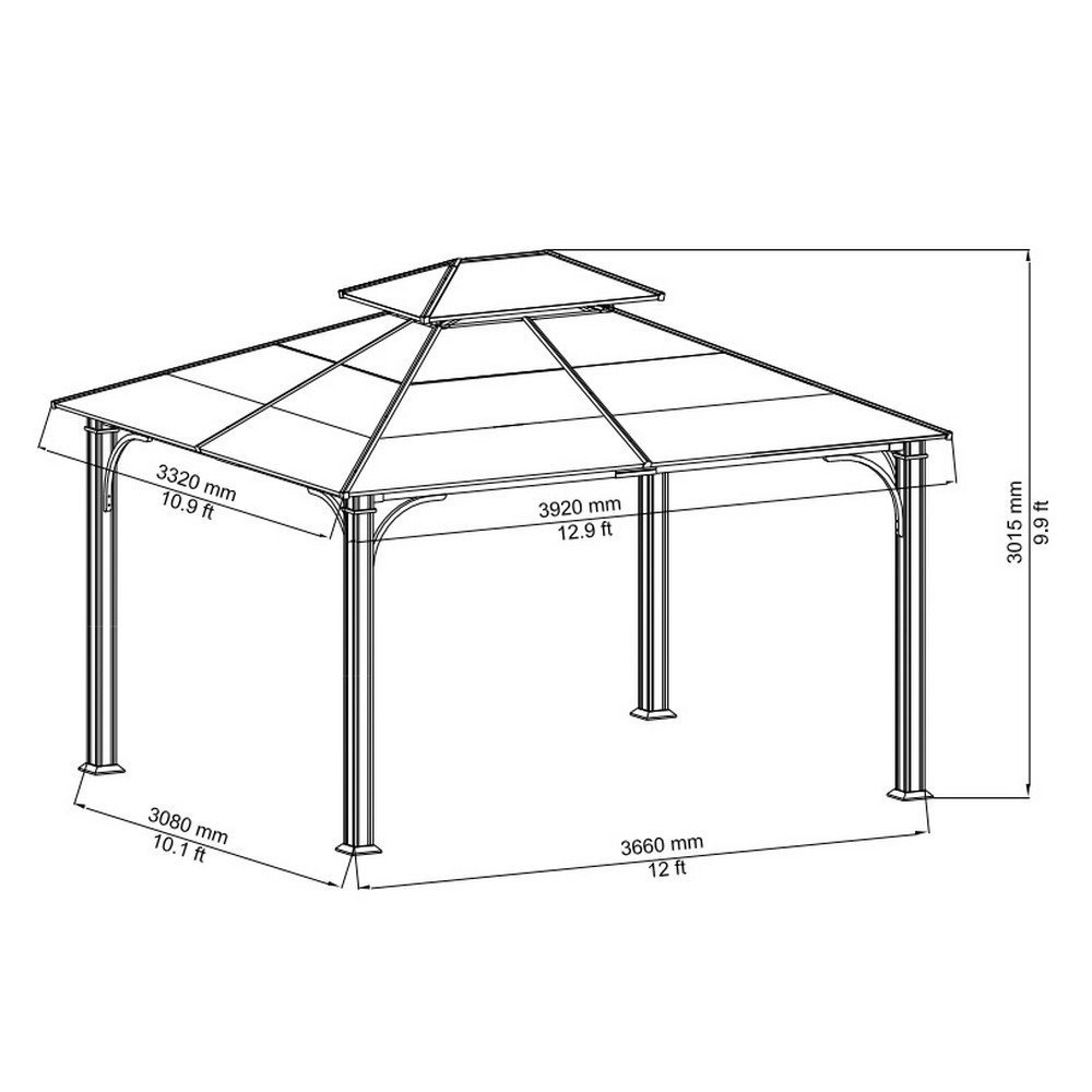 Steel Gazebo Kits at Kate Gerardo blog